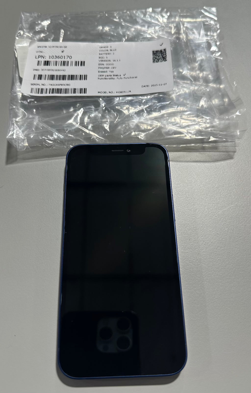 Apple iPhone 12 Mini Blue - Grade A